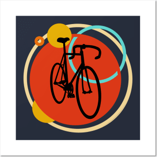 Retro Fixie 1 Posters and Art